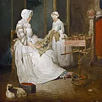 The Diligent Mother, Jean Baptiste Siméon Chardin