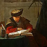 portrait of the painter Joseph Aved, Jean Baptiste Siméon Chardin