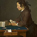The House of Cards, Jean Baptiste Siméon Chardin