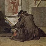 Young Student Drawing, Jean Baptiste Siméon Chardin