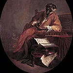 The monkey antiquarian, Jean Baptiste Siméon Chardin