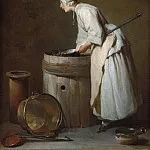The Scullery Maid, Jean Baptiste Siméon Chardin