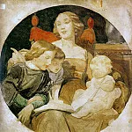 Поль Деларош - Семейная сценка (незавершенная картина)