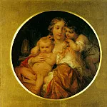 Paul Delaroche - mother and child