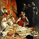 Поль Деларош - Смерть Елизаветы, 1828