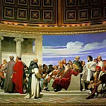 Paul Delaroche - Hemicycle of the Ecole des Beaux-Arts 1814 right