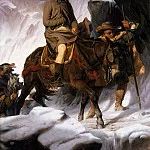 Paul Delaroche - Napoleon Crossing the Alps, 1850