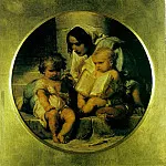 Поль Деларош - Дети, учащиеся читать, 1848