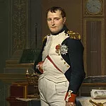 Napoleon in His Study, Jacques-Louis David