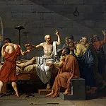 Жак-Луи Давид - Смерть Сократа