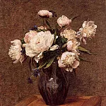 Bouquet of Peonies, Ignace-Henri-Jean-Theodore Fantin-Latour