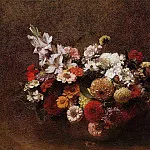 Букет цветов, Игнас-Анри-Жан-Теодор Фантен-Латур