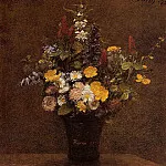 Ignace-Henri-Jean-Theodore Fantin-Latour - Wildflowers