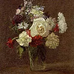 Mixed Flowers, Ignace-Henri-Jean-Theodore Fantin-Latour