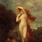 Ignace-Henri-Jean-Theodore Fantin-Latour - Venus and Cupid