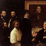 Homage to Delacroix, Ignace-Henri-Jean-Theodore Fantin-Latour