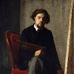 Ignace-Henri-Jean-Theodore Fantin-Latour - Self-Portrait
