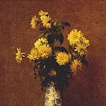 Ignace-Henri-Jean-Theodore Fantin-Latour - Chrysanthemums