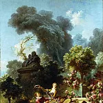 The Progress of Love: The Lover Crowned, Jean Honore Fragonard