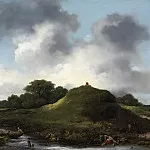 Hilly landscape, Jean Honore Fragonard
