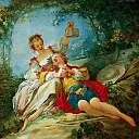 Happy lovers, Jean Honore Fragonard