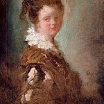 Portrait of a young woman, Jean Honore Fragonard