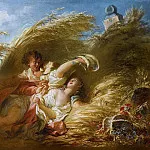 In Wheat, Jean Honore Fragonard