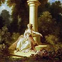 The Progress of Love: Reverie, Jean Honore Fragonard