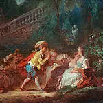 Game in the Park, Jean Honore Fragonard
