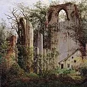 Руины аббатства Эльдена близ Грайфсвальда