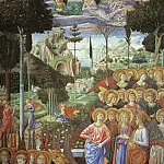 Benozzo (Benozzo di Lese) Gozzoli - 1459 Angels Worshipping