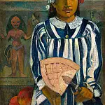 Paul Gauguin - Merahi metua no Tehamana (Tehamana Has Many Parents or The Ancestors of Tehamana)