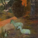 Paul Gauguin - Tarari Maruru (Landscape With Two Goats)