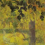 Paul Gauguin - Man Picking Fruit From A Tree