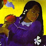 Paul Gauguin - Vahine No Te Vi (Woman With A Mango)