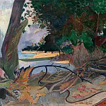 Paul Gauguin - Te burao (The Hibiscus Tree)