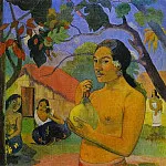 Paul Gauguin - Eu Haere Ia Oe (Woman Holding A Fruit)