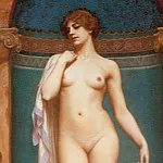 Venus at the Bath, John William Godward