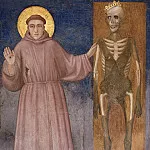 Frescoes of the north transept – St Francis Points to Death, Giotto di Bondone
