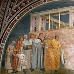 Bardi Chapel: Renunciation of Wordly Goods, Giotto di Bondone