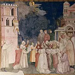Frescoes of the north transept – The Death of the Boy in Sessa, Giotto di Bondone