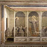 Bardi Chapel: Apparition at Arles, Giotto di Bondone