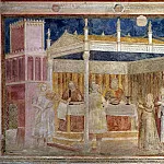 Peruzzi Chapel: Feast of Herod, Giotto di Bondone