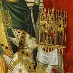 The Stefaneschi Triptych , detail – Pope Celestine V