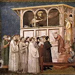 Frescoes of the north transept – Raising of the Boy in Sessa, Giotto di Bondone