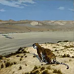 Jean-Léon Gérôme - Tiger_on_the_Watch