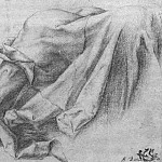 Маттиас Грюневальд - Эскиз драпировки, ок.1511