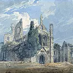 Thomas Girtin - Kirkstall Abbey from the N.W.