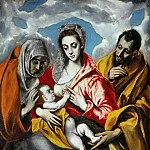 Holy Family, El Greco