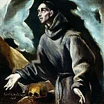 Saint Francis Receiving the Stigmata, El Greco